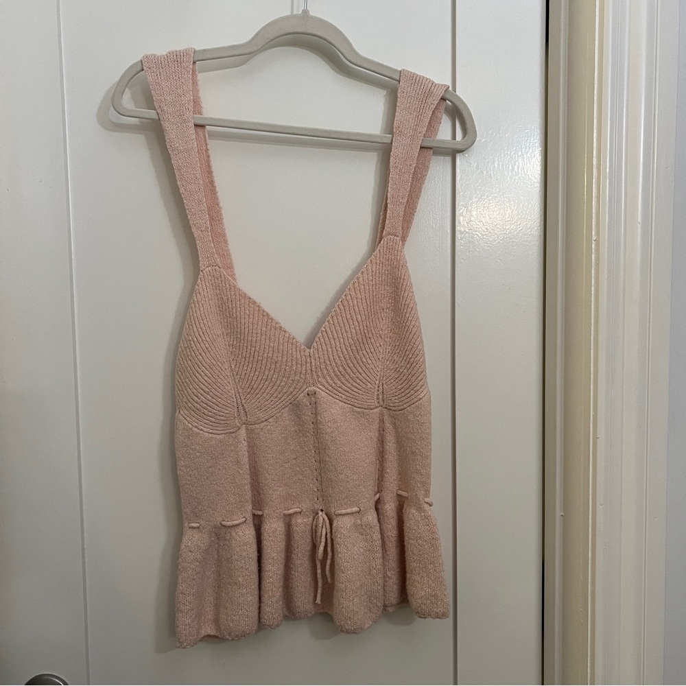 STAUD Chic Knit Top